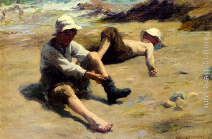 Harold Harvey After The Swim